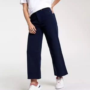 Calia kickback wide leg pant, navy, size 16
